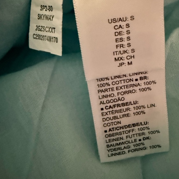 Linen Maxi Ciga Halter Dress - Picture 7 of 9